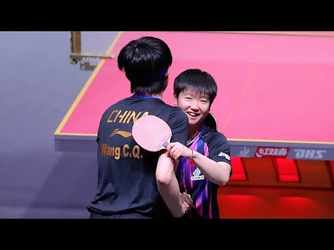 The mixed doubles champion is Sun Yingsha & Wang Chuqin | #ITTFWords2025  🏓