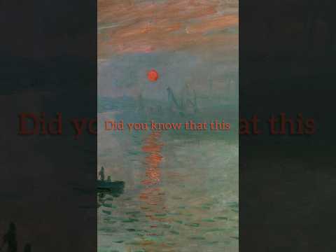 Why Monet’s Masterpiece Matters #shorts #art