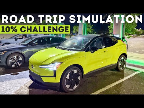 Volvo EX30 Blew Past My Expectations In The 10% Road Trip Simulation Challenge!