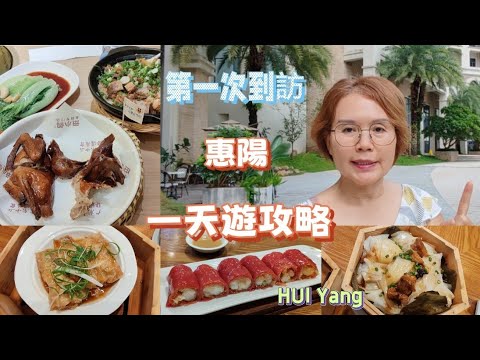 129. ［惠州 陽惠］ 酒店飲茶+乳鴿餐｜即日來回 第一次到訪攻略｜逛2大商場 萬達廣場+吾悅廣場｜大亞灣 | 狗狗拍檔 出街及入餐廳禮儀 ｜Hui Yang, Da Ya Wan