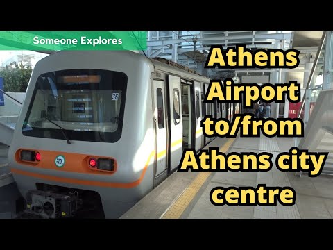 Athens Airport to/from city centre by metro/bus