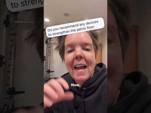 Pelvic floor strengthening devices