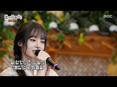 [놀면 뭐하니?] 첫사랑 소환되는💖 리즈의 ＜나의 옛날이야기＞, MBC 251011 방송