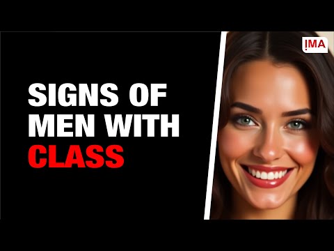 8 Surprising Signs of a Man with Genuine CLASS — Are You Displaying These?