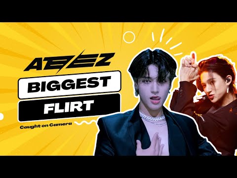 ATEEZ Wooyoung flirting with whoever crosses his path 😝