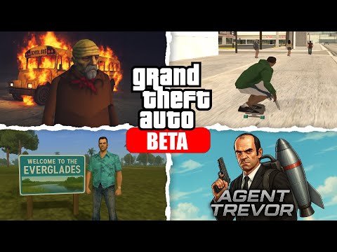 20 Minutes of REMOVED BETA Features in GTA Games