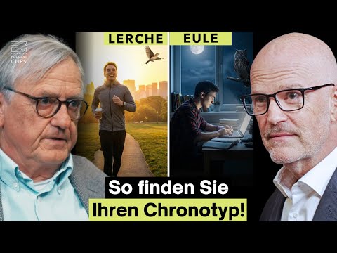 Lerche oder Eule? So finden Sie Ihren Chronotyp & schlafen endlich besser | Prof. Roenneberg
