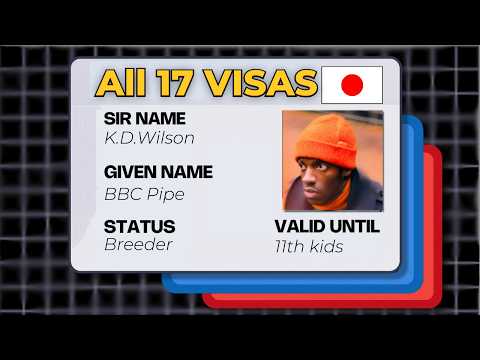 Every Japanese Visa Explained in 12 minutes