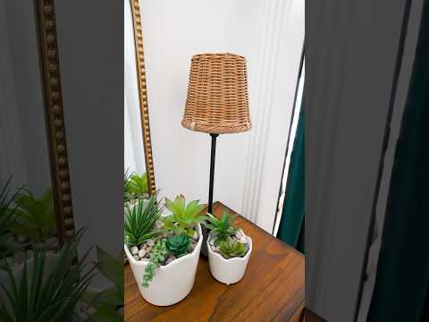DIY Pottery Barn Lamp DUPE #diyhomedecor