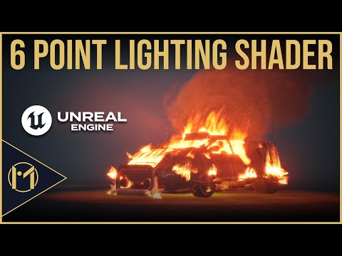 Create Amazing 6 Point Light Shaders And Particle Systems Easily