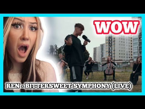 THE LIVE VERSION? EVEN BETTER | Ren - Bittersweet Symphony (Live) reaction