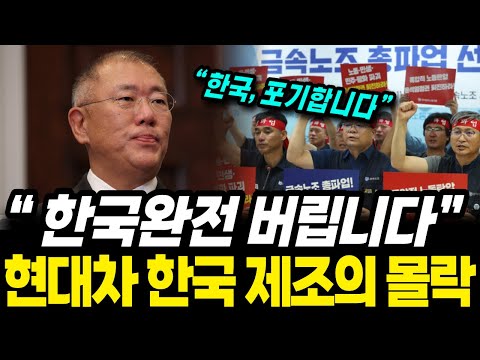 현대차 울산, 왜 단종 모델만 남겼나… ‘킹산직’ 생산직이 흔들린 진짜 이유