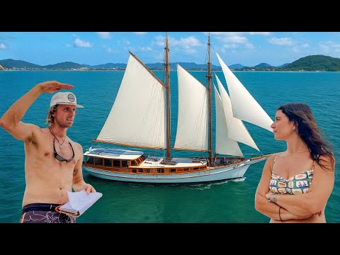 We Finally Change Yabá’s Rigging… and Join Our First Regatta! — Sailing Yabá 292