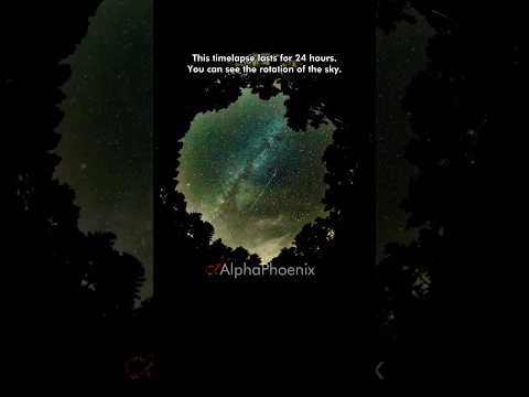 What if you looked UP for a whole day and night?