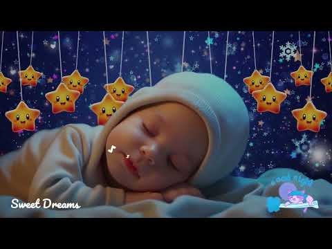 Sleep Instantly in 3 Minutes 💖Baby Sleep Music 🍼 Overcome Insomnia Fast 🎵Mozart & Brahms Lullabies
