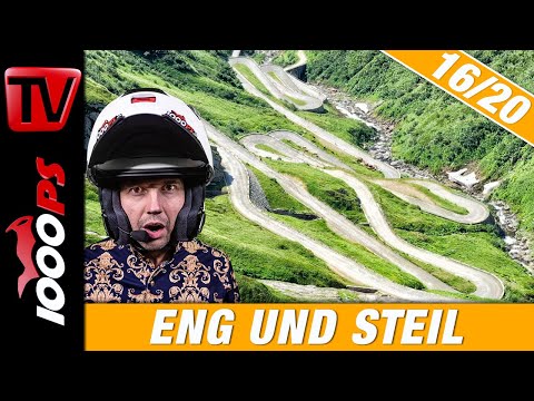 Hairpin corners in the Alps – How to properly ride them 16/20