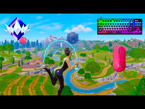 SteelSeries Apex Pro TKL ASMR 😴 Unreal Ranked 🏆 Satisfying Keyboard Fortnite 360 FPS 4K