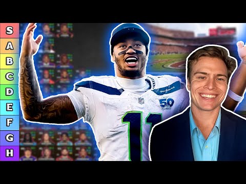 Top 50 Wide Receiver Rankings & Tiers - 2026 Fantasy Football