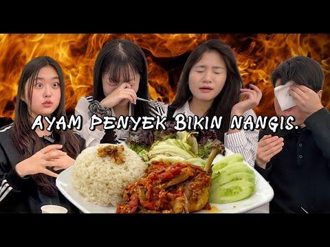 Orang Korea vs Ayam Penyet — Siapa yang Menang? 😂🔥