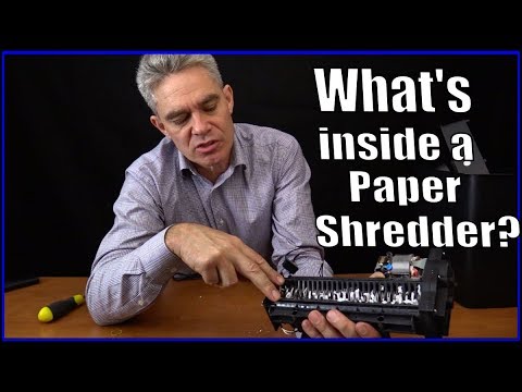 How does a Paper Shredder work?