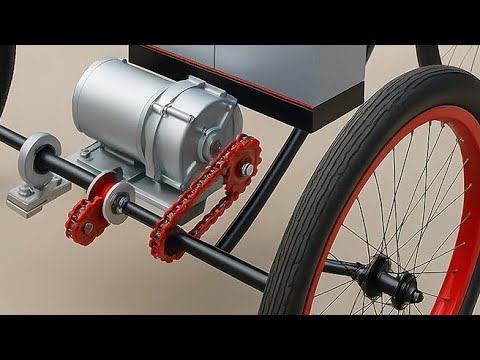 I'VE CREATED AN ELECTRIC THREE-WHEELED BICYCLE THAT EVERYONE IS AMAZED BY.