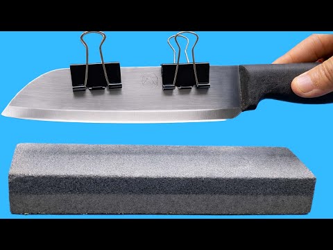 The secret to sharpening your knives at home, razor-sharp in just 5 minutes!