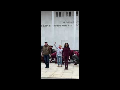 ResistDance in Front of the Kennedy Center and the Lincoln Memorial