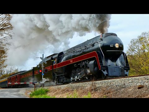 Norfolk & Western 611: The Queen Returns To Shenandoah (4K)