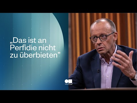"Das ist eines der schwersten Kriegsverbrechen" – Friedrich Merz im Interview mit Caren Miosga