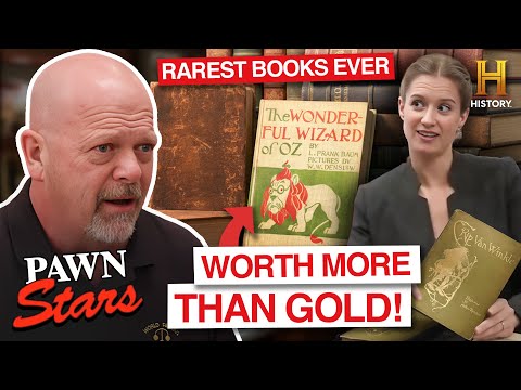 11 RAREST BOOKS EVER FEATURED (Mega-Compilation) | Pawn Stars