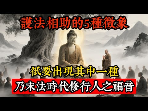 佛陀開示：護法相助的5種徵象，只要出現其中一種，乃末法時代修行人之福音！#佛教 #禪心之道 #佛家 #佛學 #佛法 #佛陀 #佛學知識 #佛學智慧 #佛教文化 #佛學故事 #傳統文化 #南無阿彌陀佛