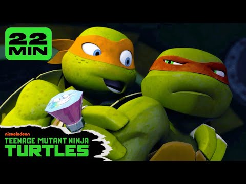 22 MINUTES of the Turtles Being Teenagers 😎 (Literally) | TMNT
