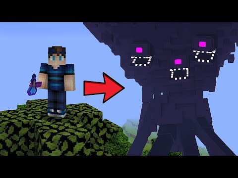 I Morphing into the Wither Storm in Minecraft!