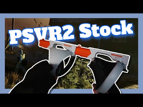 Using a Gunstock in VR for the First Time...