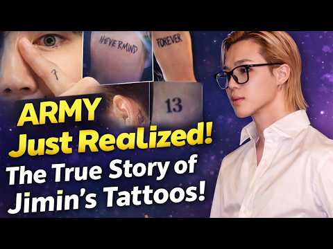 REVEALED! THE TRUE MEANING BEHIND JIMIN'S TATTOOS THAT ARMY RARELY REALIZES 😳