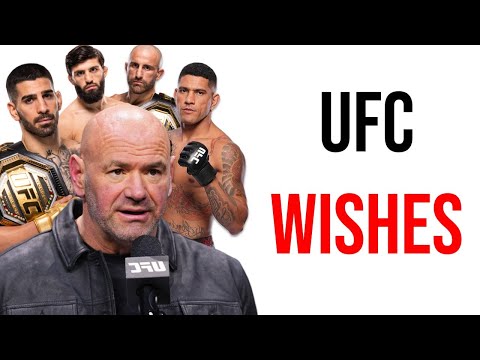 45 UFC Wishes I Have For 2026