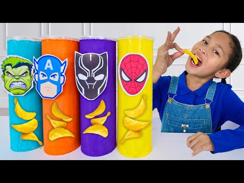 Andrea’s Superhero Snack Adventure! 🍏💪