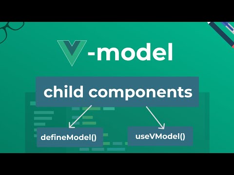 Vue v-model in child components and defineModel
