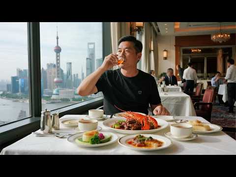 How much does a meal at the Bund in Shanghai cost?