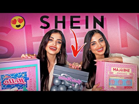 جرّبنا العاب Shein😍| طلعلنا منتجات غريبة  لأوّل مرّة نشوفها😳