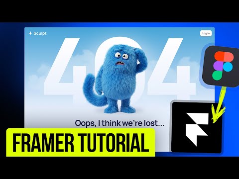 Make This Animated Website Using Framer (Tutorial)