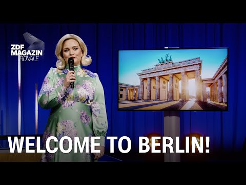 Carola Knöcklers PowerPoint über Humor, den Görli und die Nationalhymne | ZDF Magazin Royale