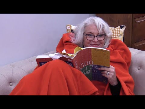 Cuddly Blanket with Sleeves