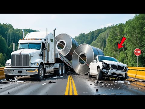 Idiots In Trucks Will Shock You, And Their Ridiculous Maneuvers Are Unbelievable #244
