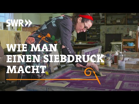 How to make a screen print | SWR Craftsmanship