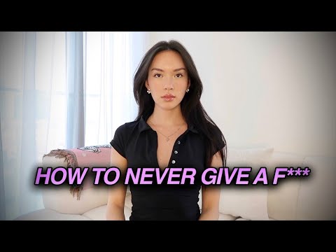 Give me 14 minutes and you will never care again.