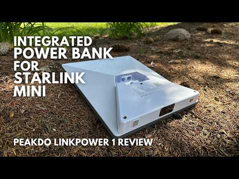 Compact Integrated Power Bank for Starlink Mini | PeakDo LinkPower 1 Review