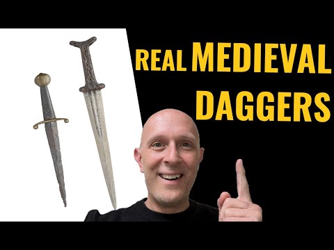 REAL Medieval DAGGERS! The main types with original examples