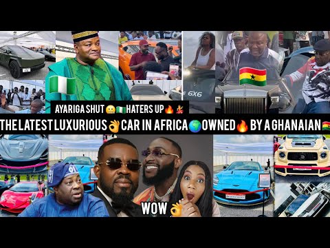 E CHOKE🔥💃HON.AYARIGA🇬🇭SHOCKS NIGERIANS🇳🇬WITH THE LATEST LUXURIOUS👌CARS IN AFRICA🌍