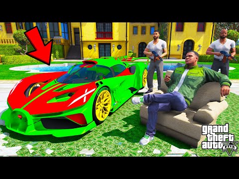 Franklin Become The Richest Person In GTA 5 | SHINCHAN and CHOP
